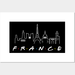 FRANCE CITYSCAPE Posters and Art